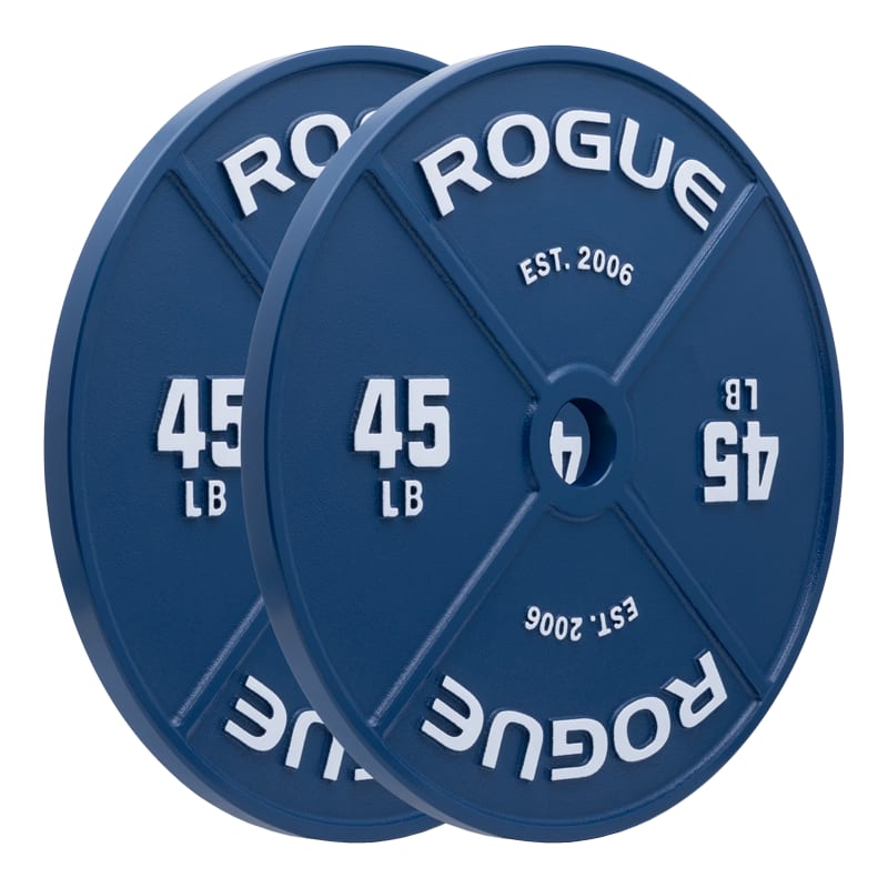 Rogue Calibrated LB Steel Plates | Rogue Fitness